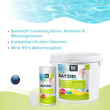 5 kg BAYZID® Chlortabs 20g à dissolution lente