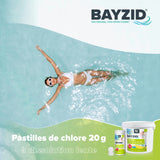5 kg BAYZID® Chlortabs 20g à dissolution lente