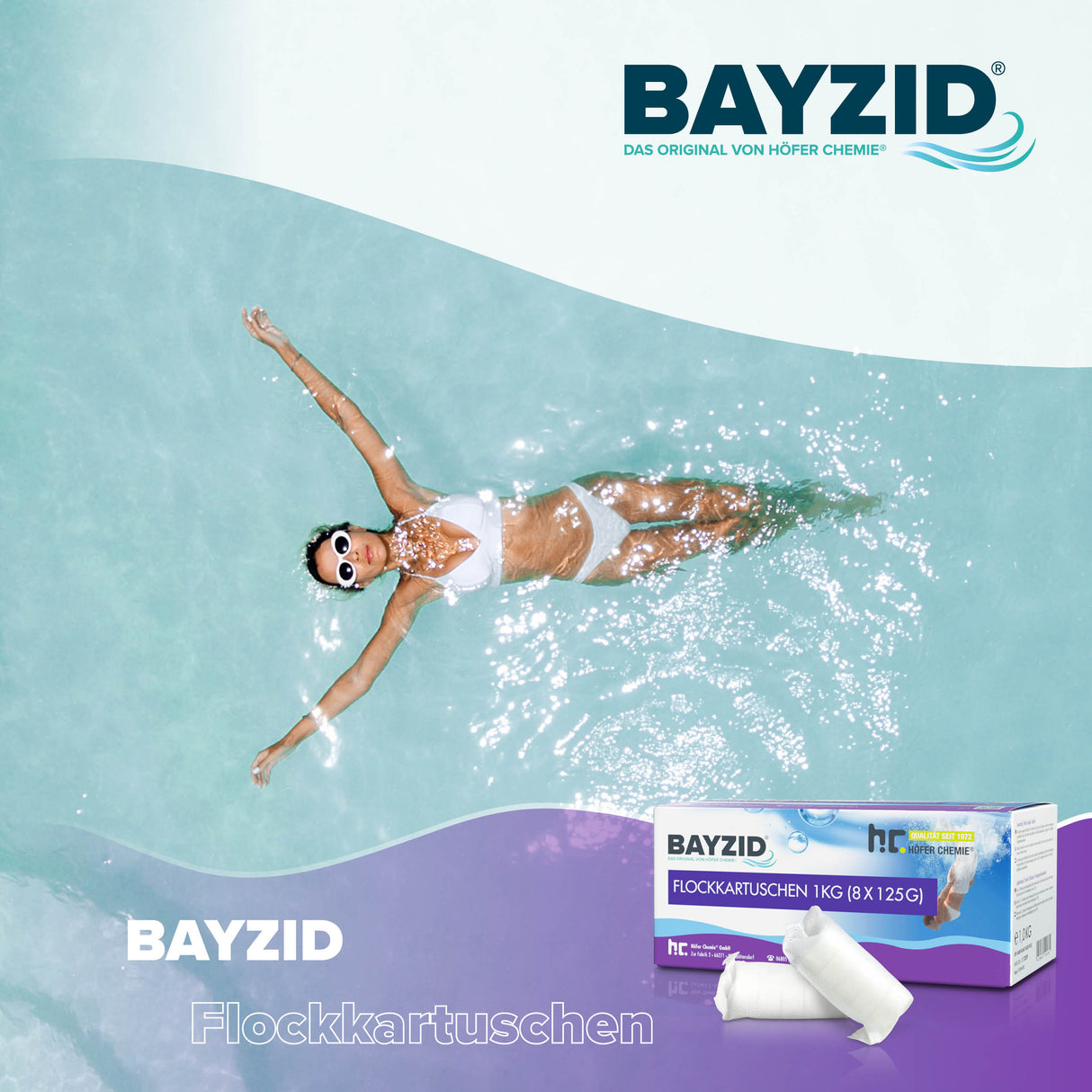 1 kg BAYZID® cartouches de floculant