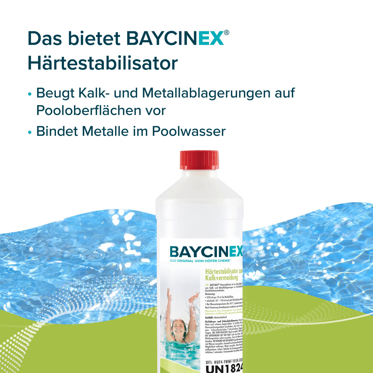 1 L BAYCINEX® Härtestabilisator zur Kalkvermeidung
