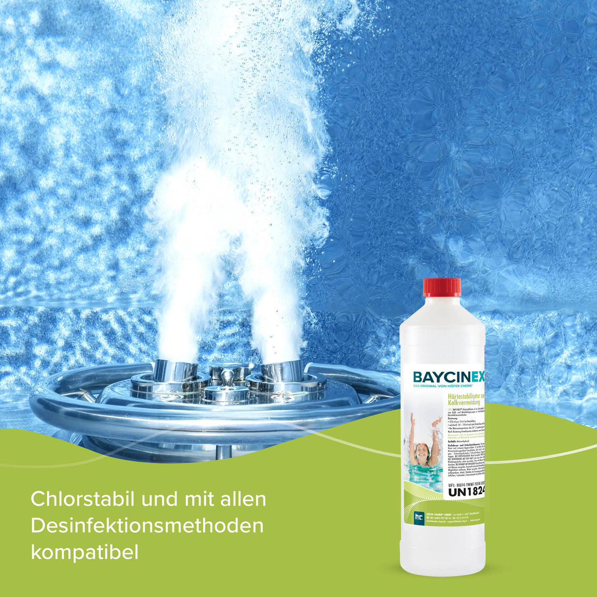 1 L BAYCINEX® Härtestabilisator zur Kalkvermeidung