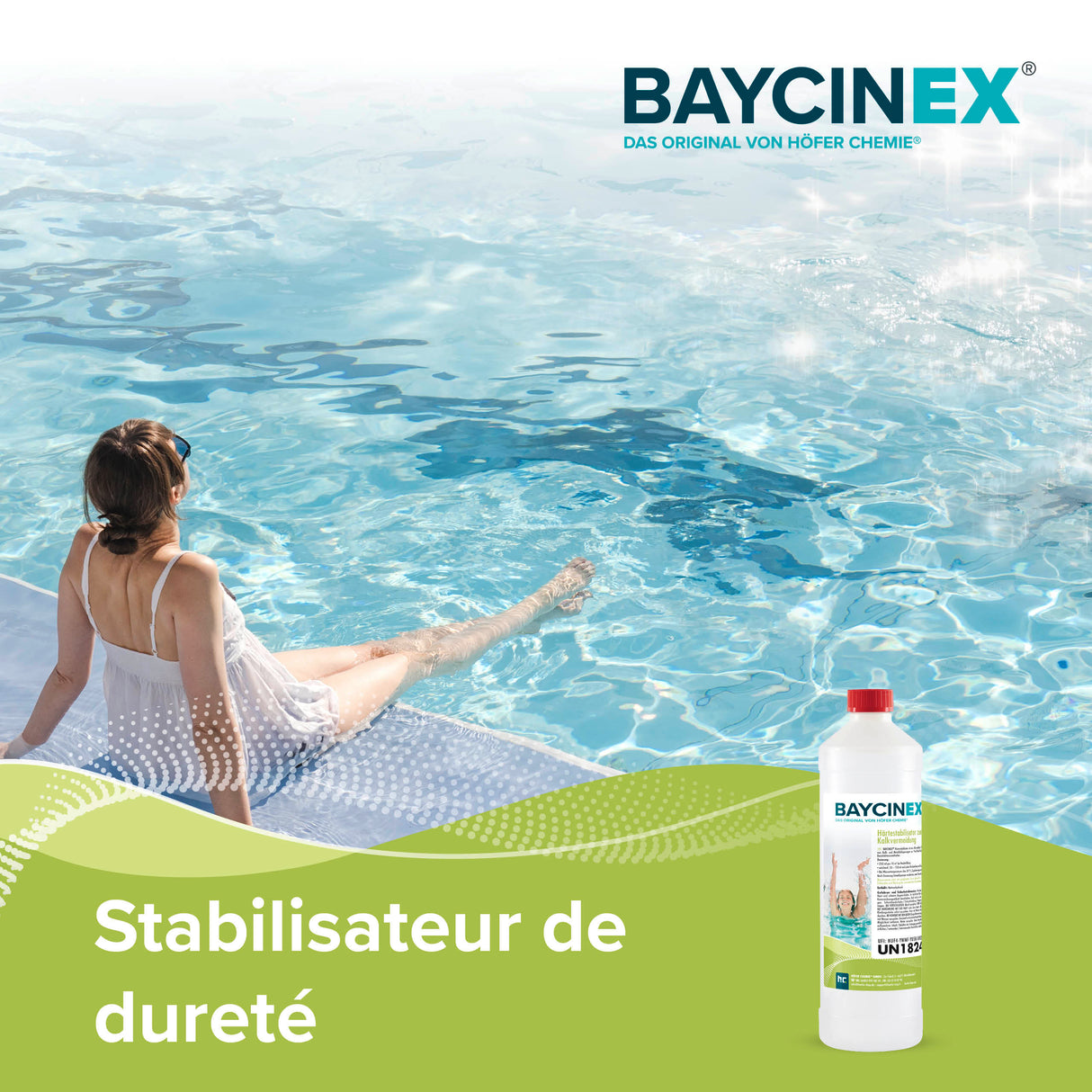 1 L BAYCINEX® Härtestabilisator zur Kalkvermeidung