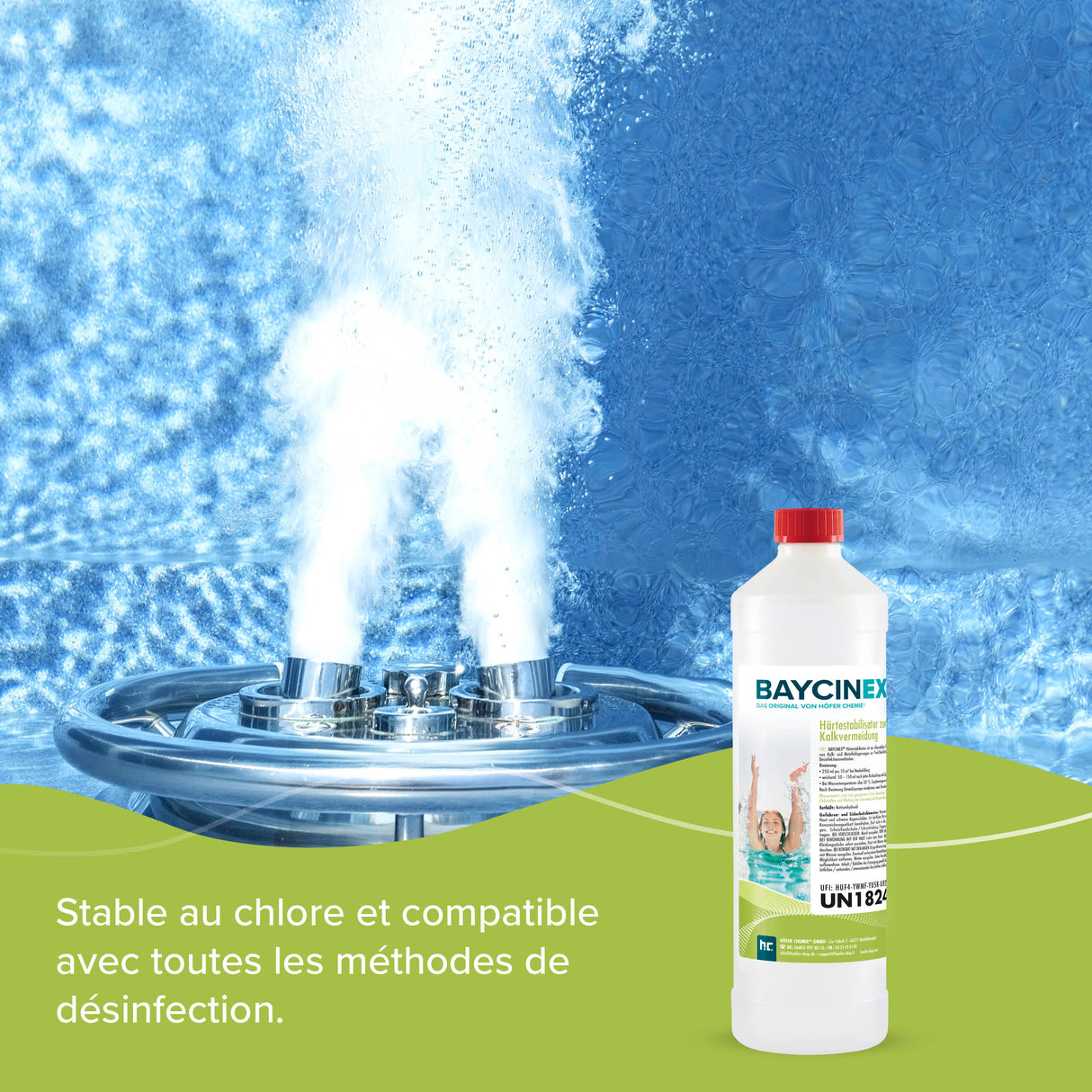 1 L BAYCINEX® Härtestabilisator zur Kalkvermeidung