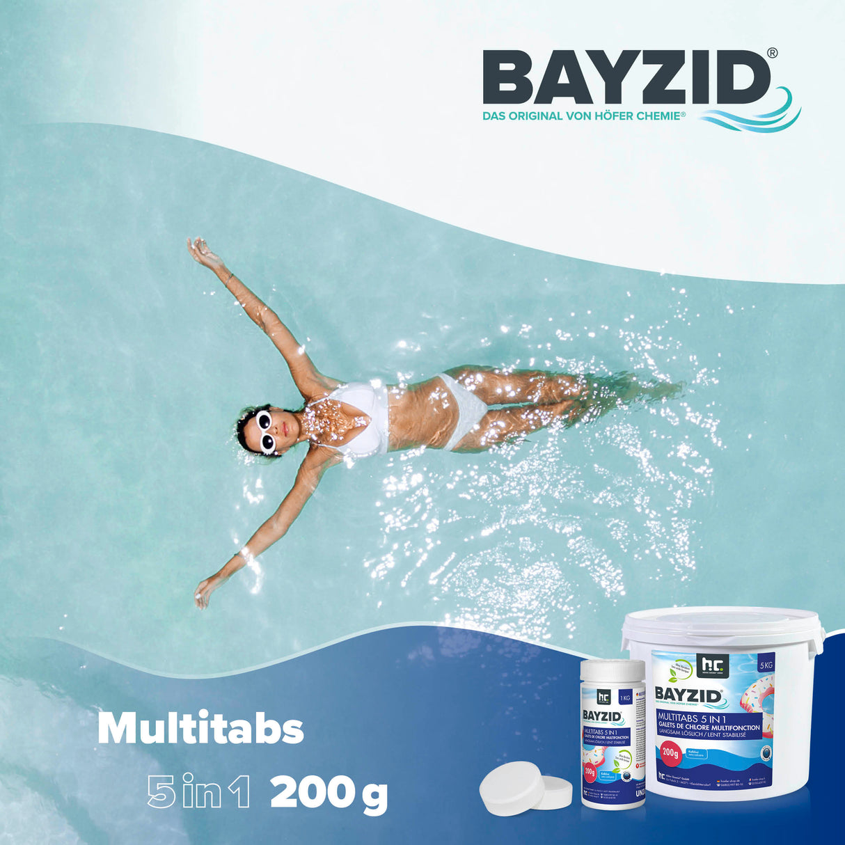 5 kg de BAYZID® Multitabs 5in1 200g