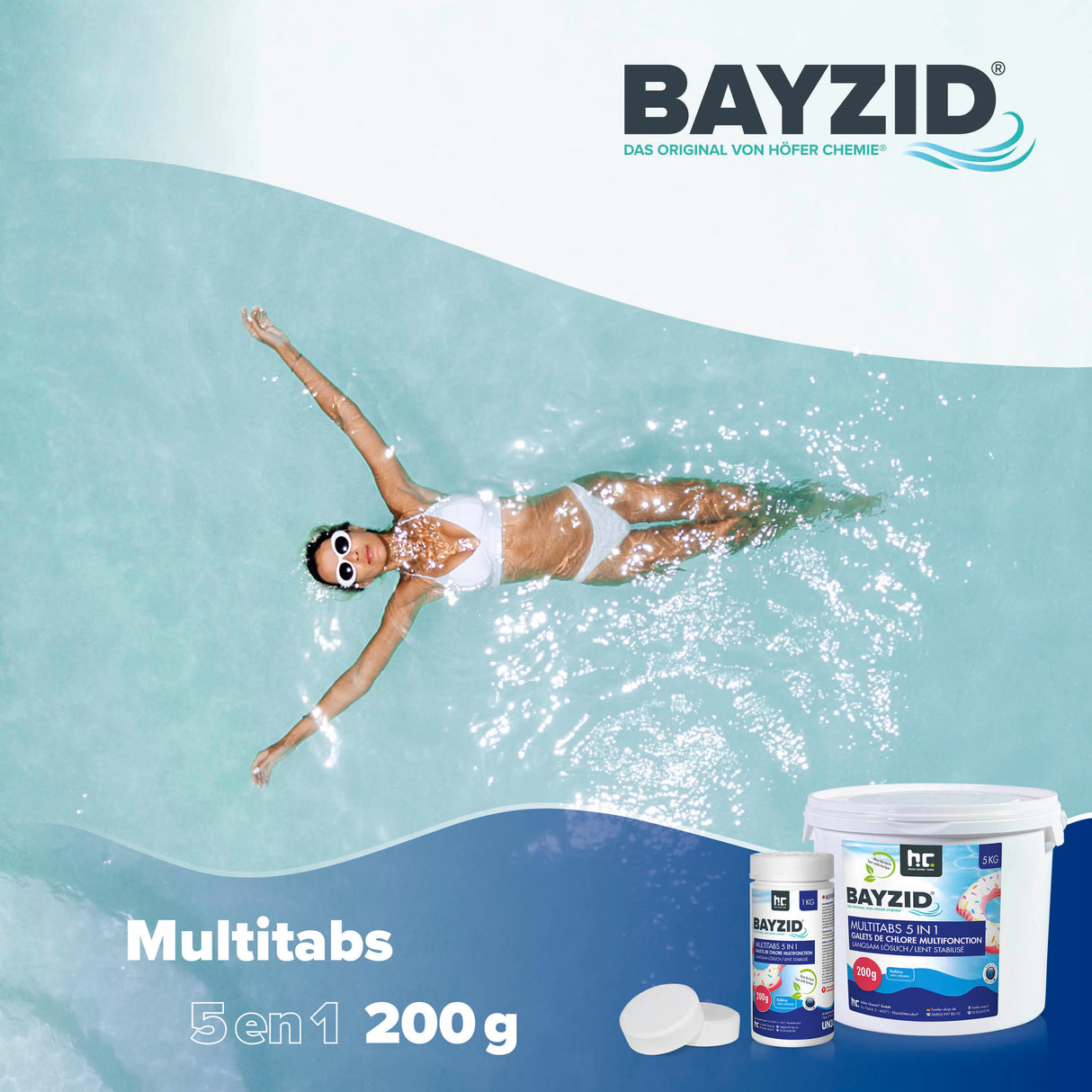 5 kg de BAYZID® Multitabs 5in1 200g