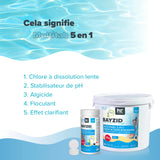 5 kg de BAYZID® Multitabs 5in1 20g