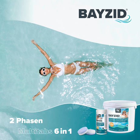 5 kg BAYZID® 2-Phasen-Multitabs 6in1, 200g