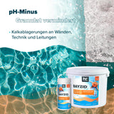 1,5 kg BAYZID® pH Minus Granulat