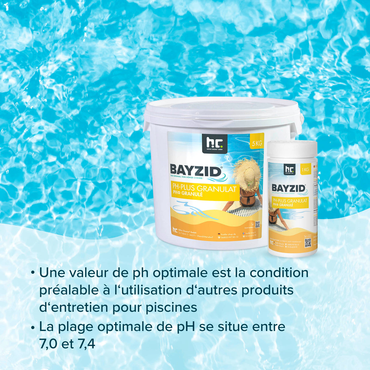 5 kg BAYZID® pH Plus Granulat