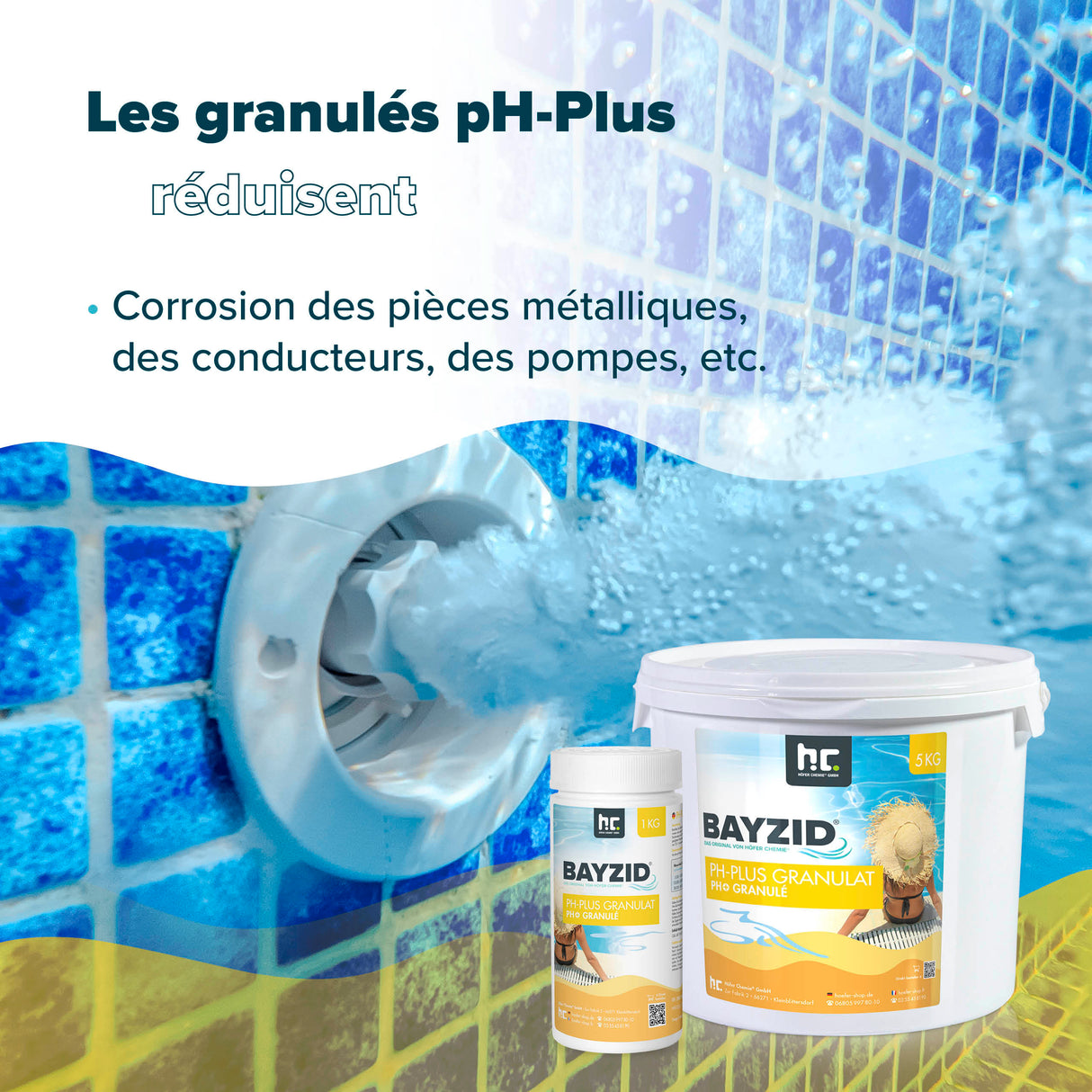 5 kg BAYZID® pH Plus Granulat