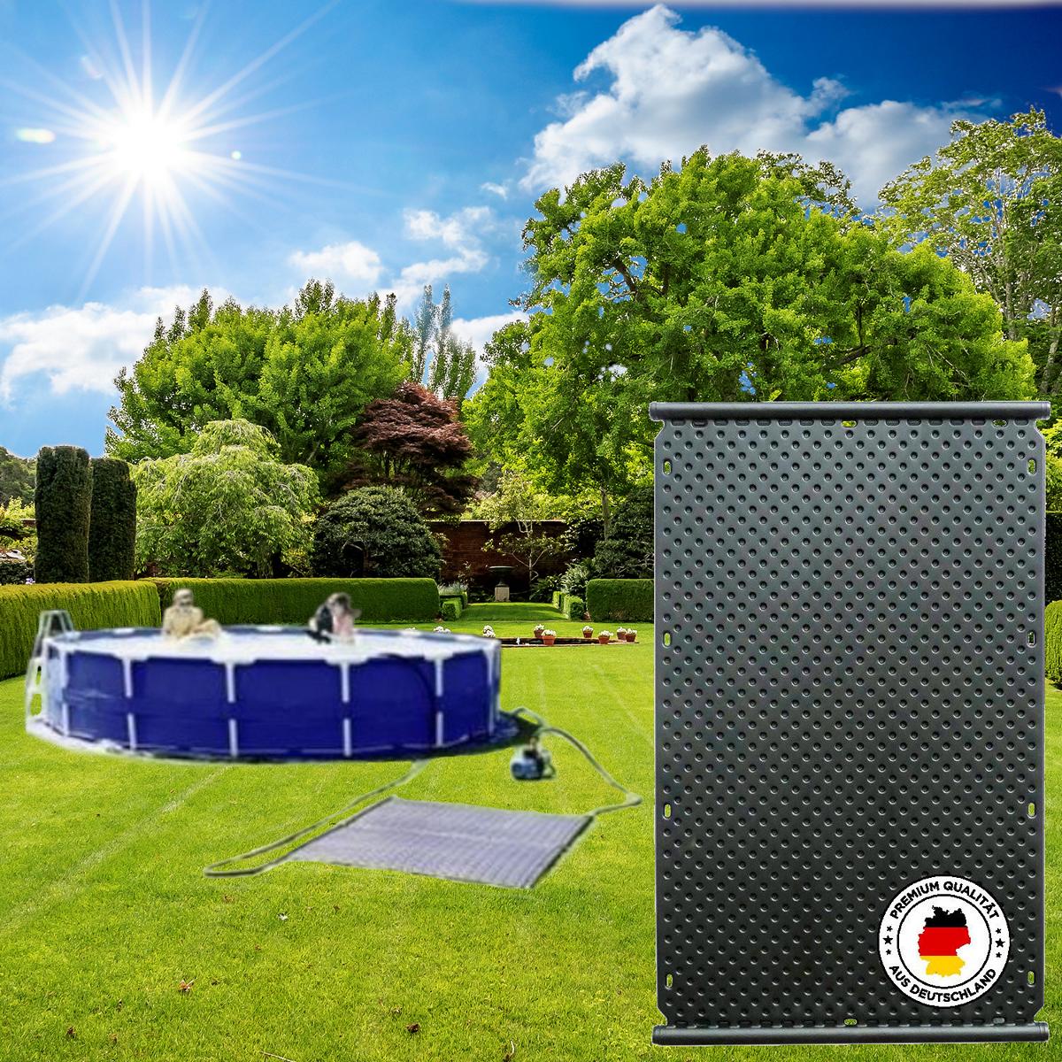 OKU Solar-Komplettset für Aufstellbecken bis 25m²