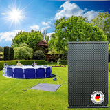 OKU Solar-Komplettset für Aufstellbecken bis 25m²