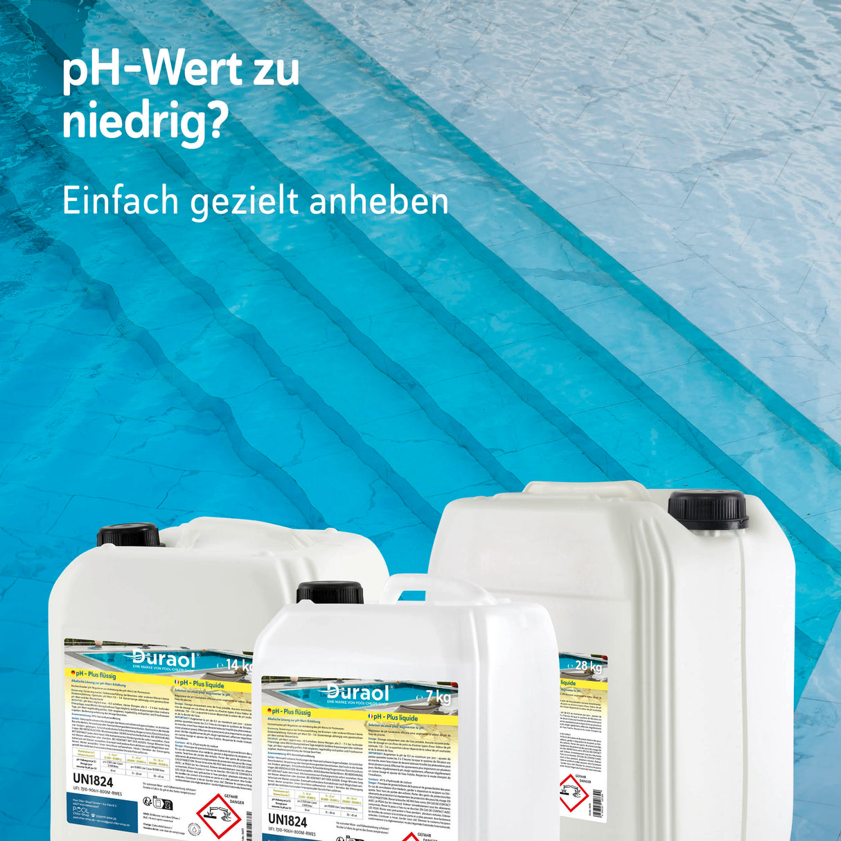7 kg - Duraol® pH-Heber flüssig