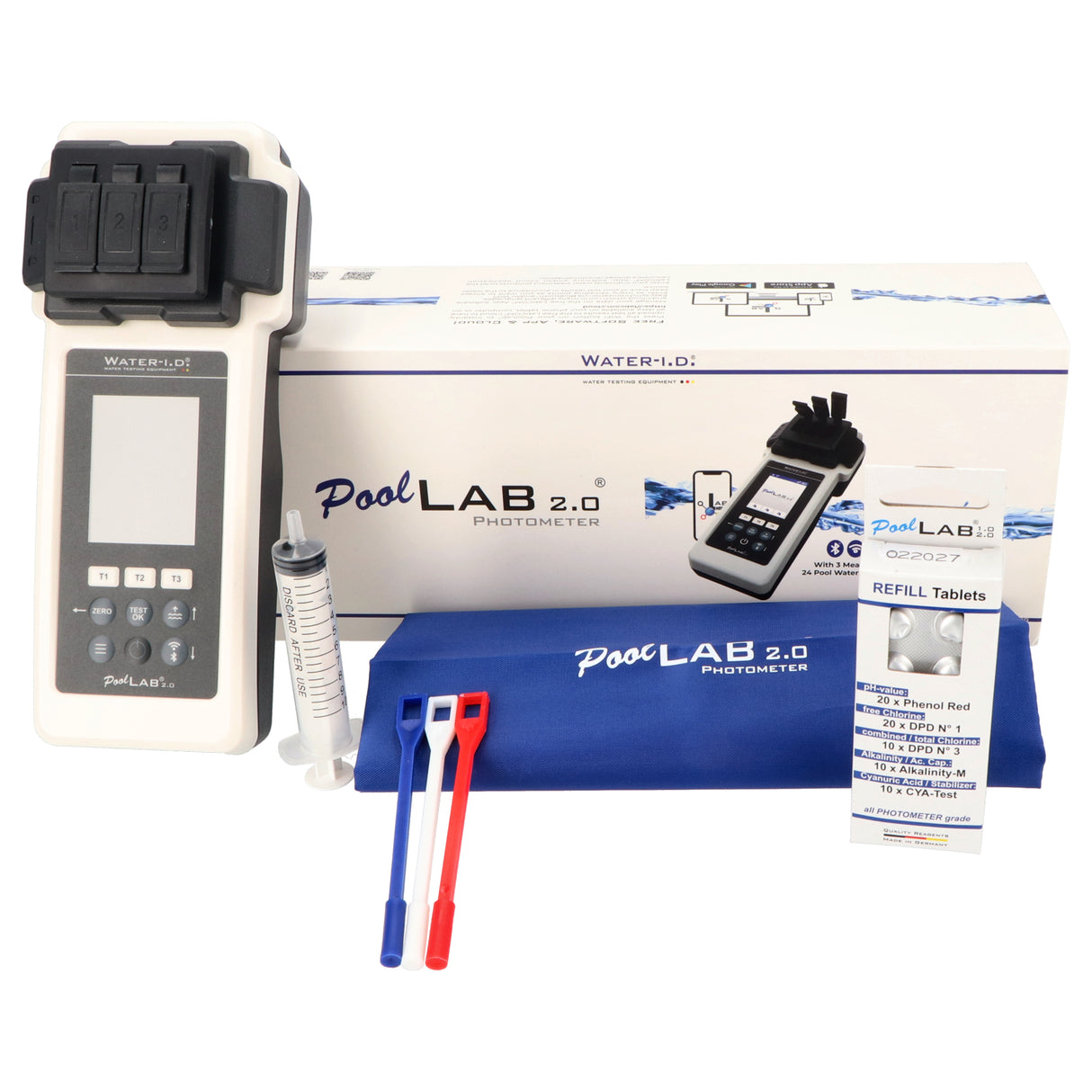 PoolLab 2.0 Elektronischer Pooltester - B-Ware