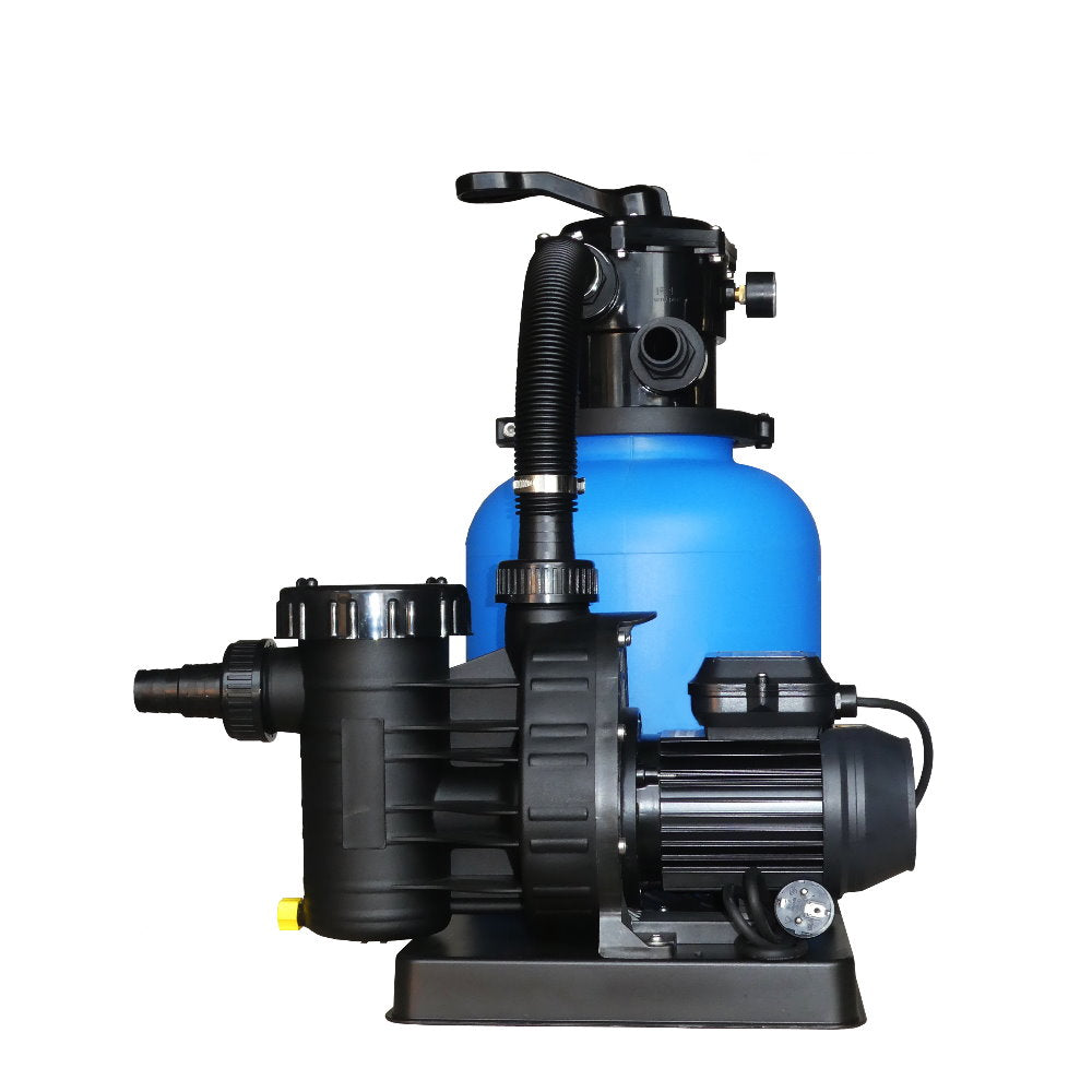 Sandfilteranlage Für Pool – Ø 300 Mm, Mit Aqua Plus 4 Pumpe, 5 M³/h, Inkl. 6-Wege-Ventil