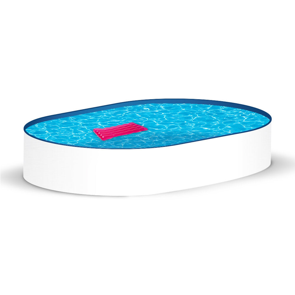 Feuille ovale pour piscine à paroi en acier épaisseur 0,60 mm