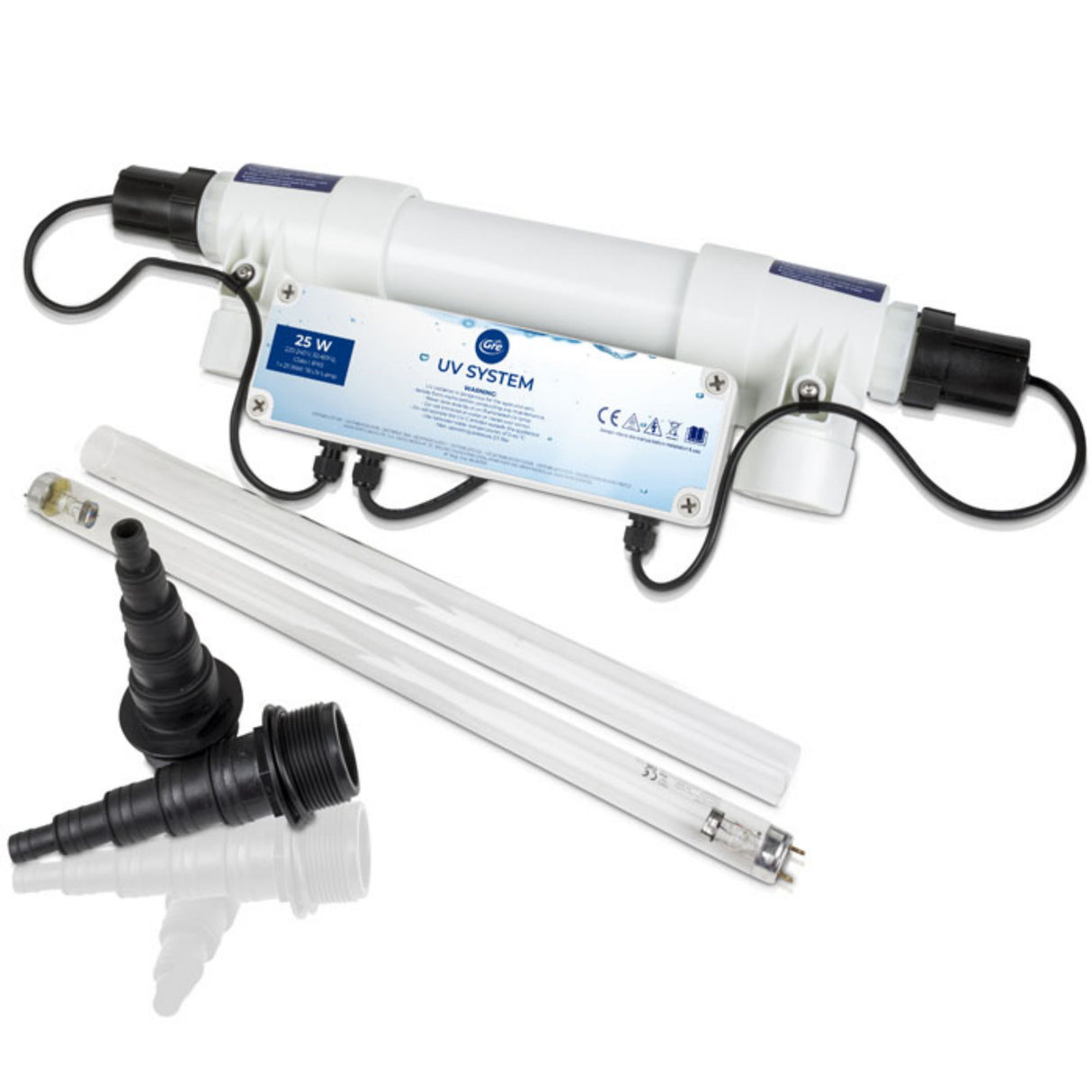 Système de désinfection UV GRE pour piscines jusqu'à 25 m³