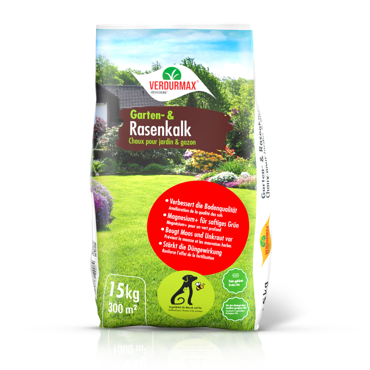 15 kg VERDURMAX® Garten- und Rasenkalk