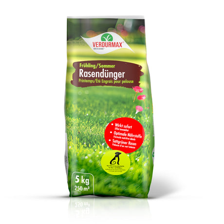5 kg VERDURMAX® Rasendünger Frühling / Sommer