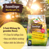 5 kg VERDURMAX® Rasendünger mit Eisen "Ohne Moos geht´s los"