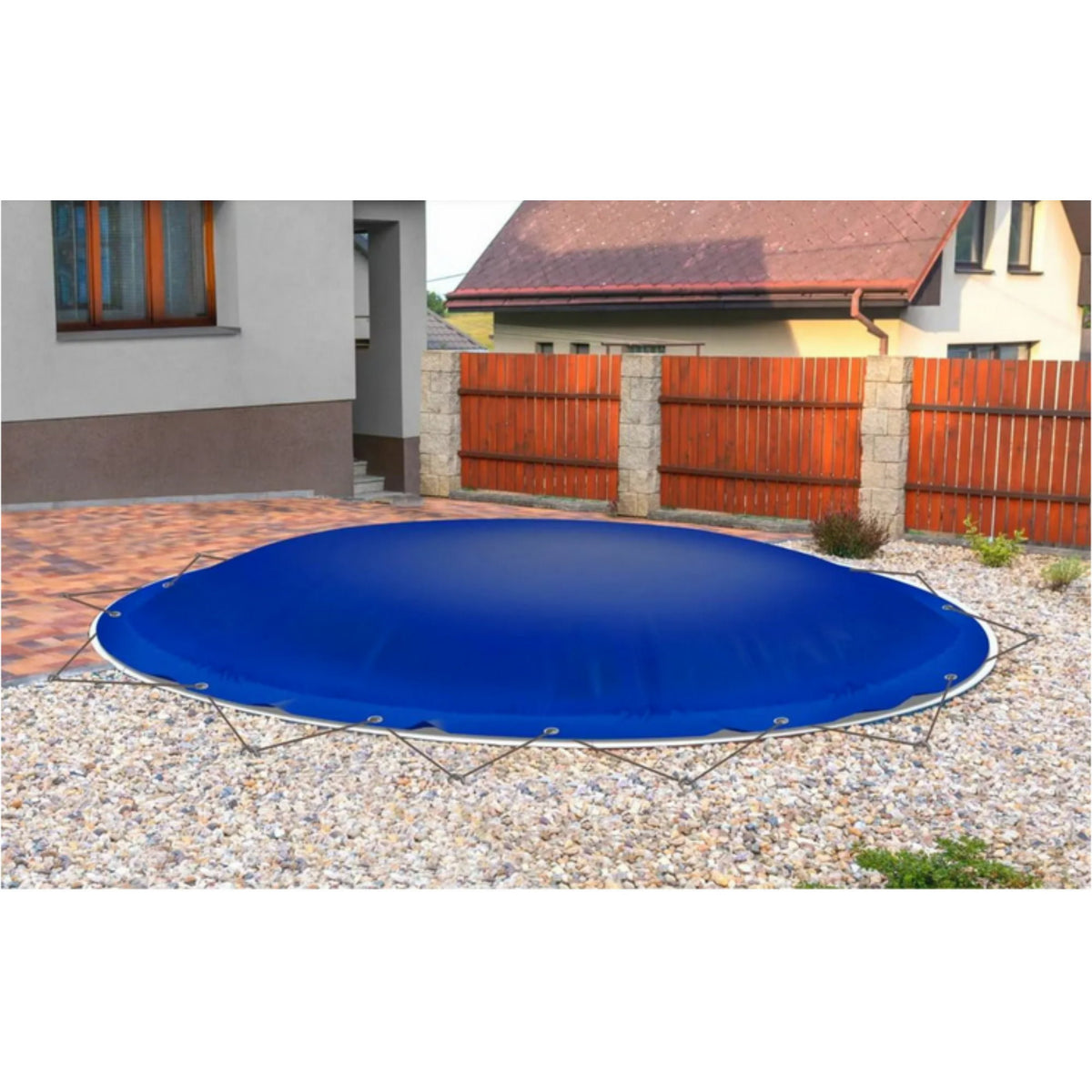 Abdeckung Rollo Pool Rund Haube Aufblasbare Poolabdeckung für Rundbecken