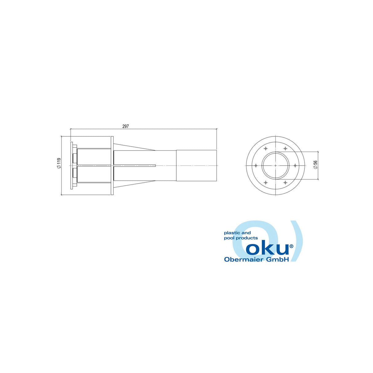 OKU Einbauteileset für Styropor-Pools