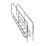 Einbautreppe V4A 4-stufig 500mm breit