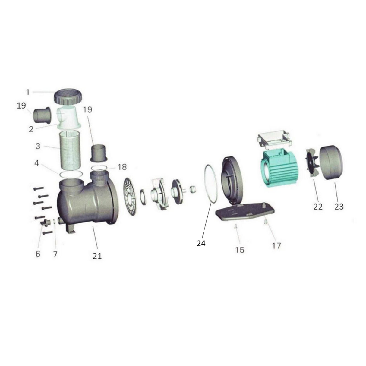 Gleitringdichtung für SPS 50/75/100