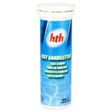 BANDELETTES DE TEST hth® Cl/pH/Br/tH/TAC/Cy (25 pièces)