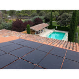 Absorbeur solaire OKU avec tube collecteur et 2 pièces de raccordement article 1000