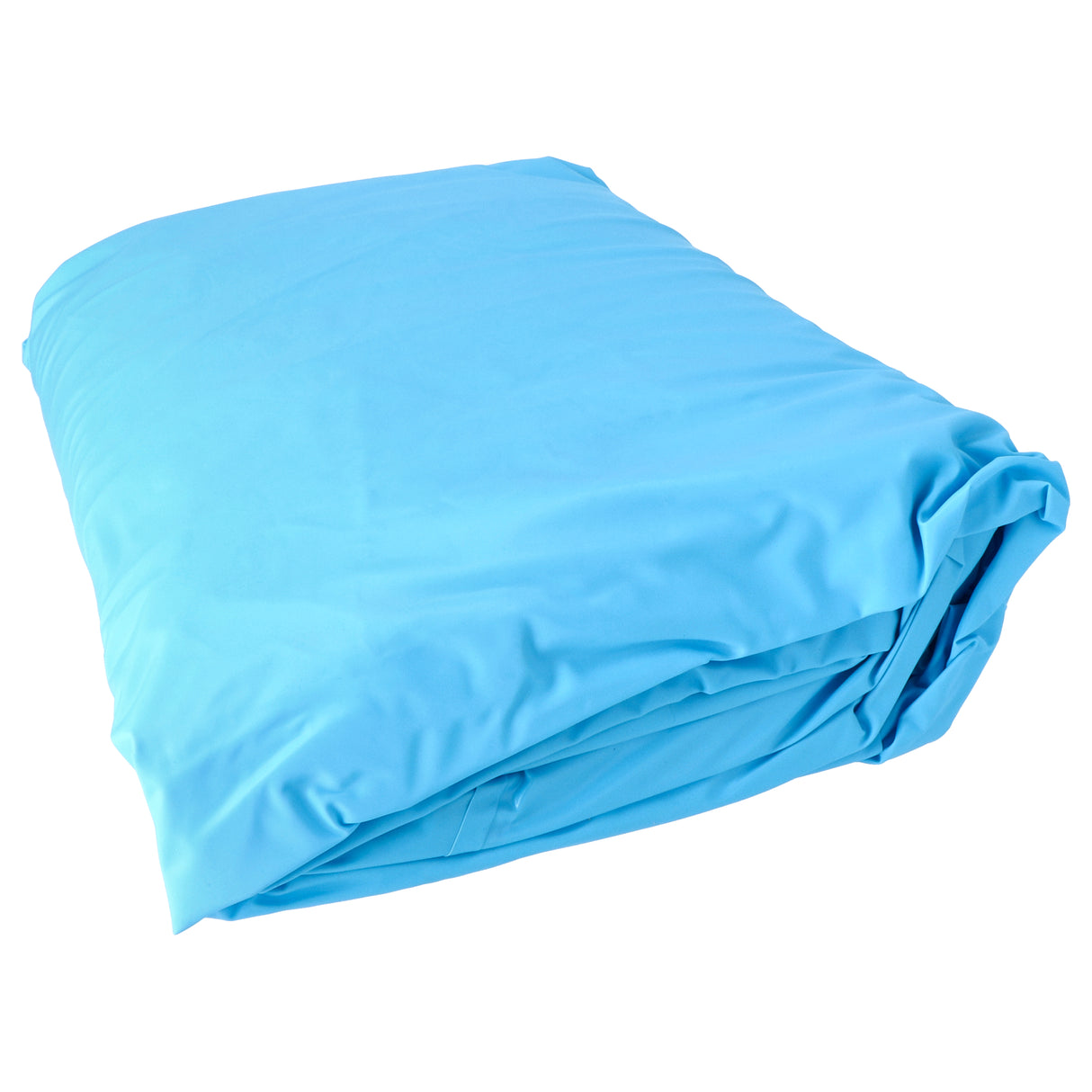 Liner de piscine rond en bleu standard avec boucles de suspension