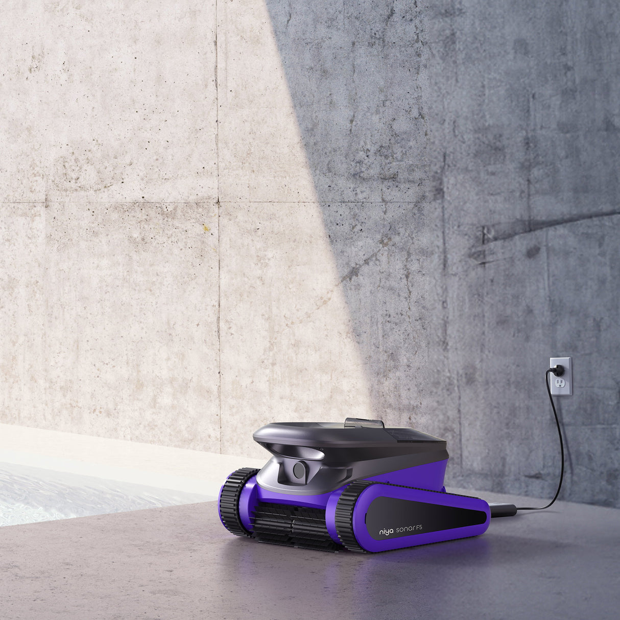 Poolroboter NIYA Sonar 50 F5 – Premium Poolroboter mit App-Steuerung und vielseitigen Reinigungsmodi