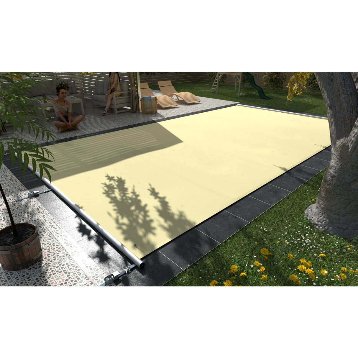 Couverture de sécurité pour piscine EXTRA-TOP