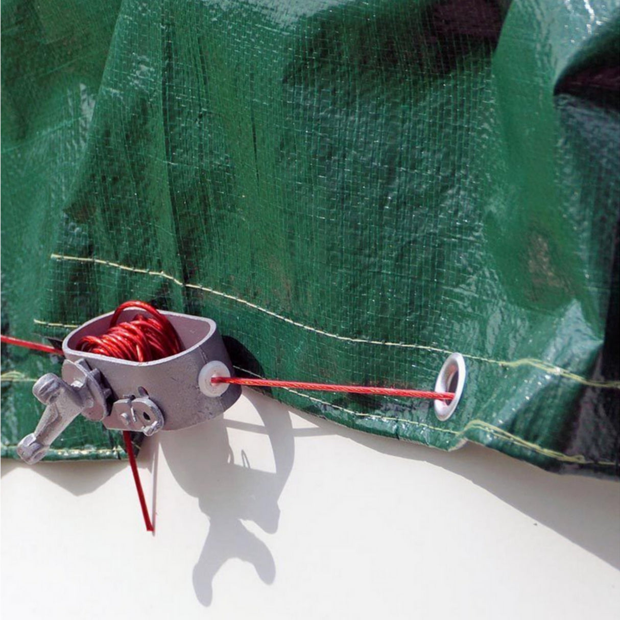 Winterabdeckplane für Rundbecken 5,50m, 180 g/m² - B-Ware
