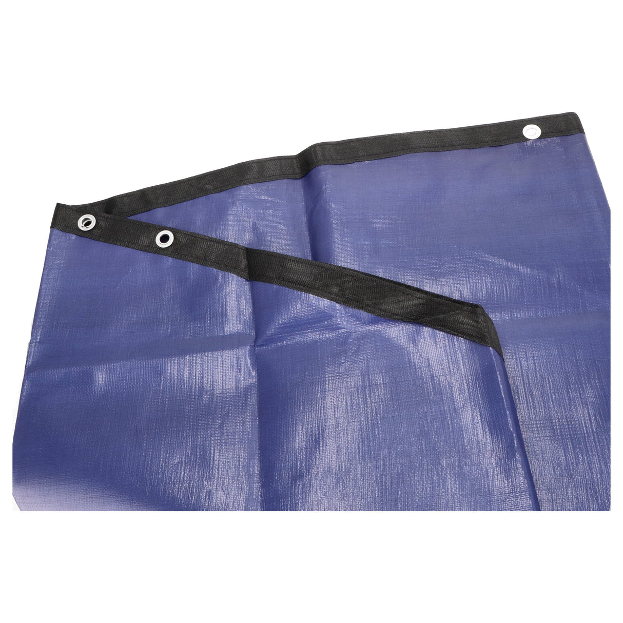 Bâche d'hiver pour piscine en forme de huit 300 g/m² avec bords renforcés