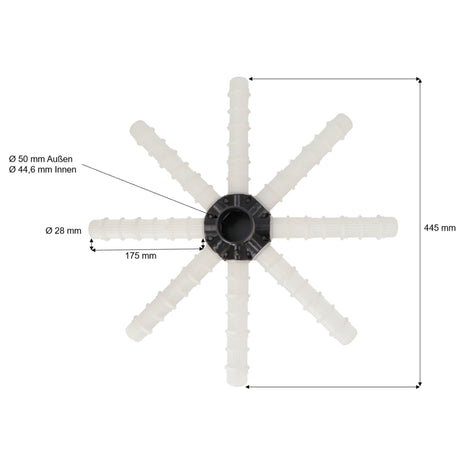 Filterkreuz für Hawaii Ø 500mm
