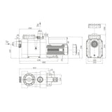 Speck BADU EV Delta Eco Vision 230 V 1,1 kW Umwälzpumpe