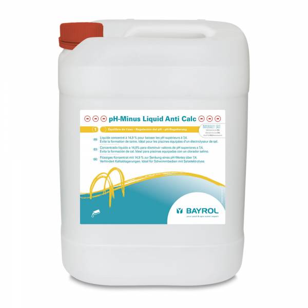 20 l - BAYROL - pH-Minus Liquid Anti Calc