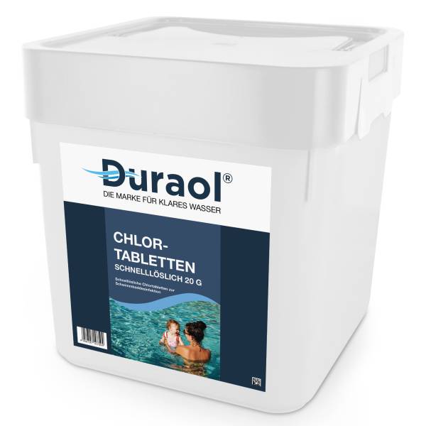 5 kg - Duraol® Chlortabletten schnelllöslich 20 g