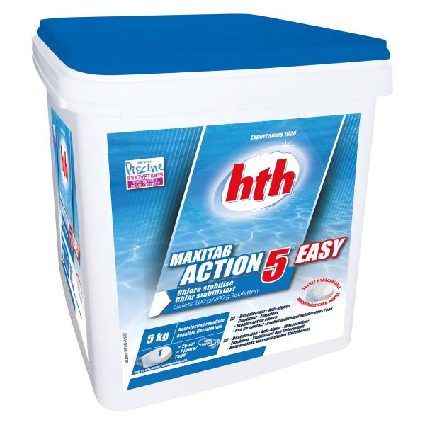 5 kg - hth® MAXITAB 200g ACTION 5 EASY