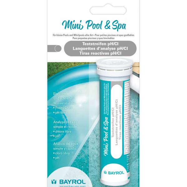 BAYROL - Teststreifen pH/ Chlor für Minipools