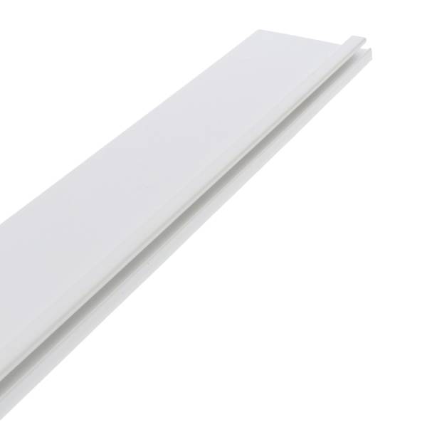Hart-PVC Befestigungsprofil (breit) - für rechteckige Styroporsteinbecken