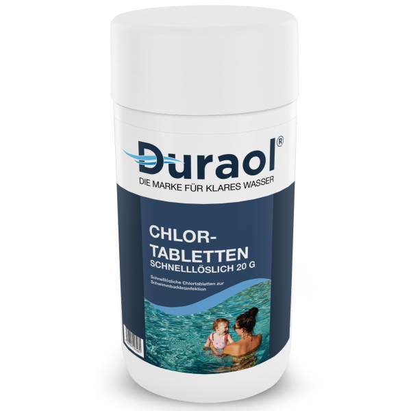 1 kg - Duraol® Chlortabletten schnelllöslich 20 g
