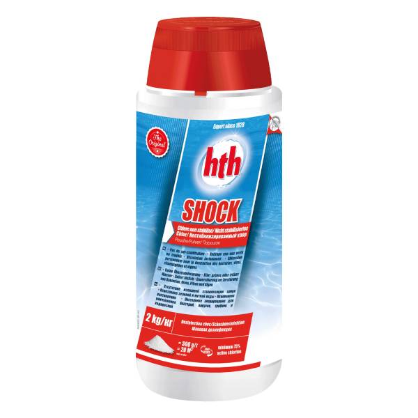 2 kg - hth® SHOCK Pulver (Aktivchlorgehalt 75%)