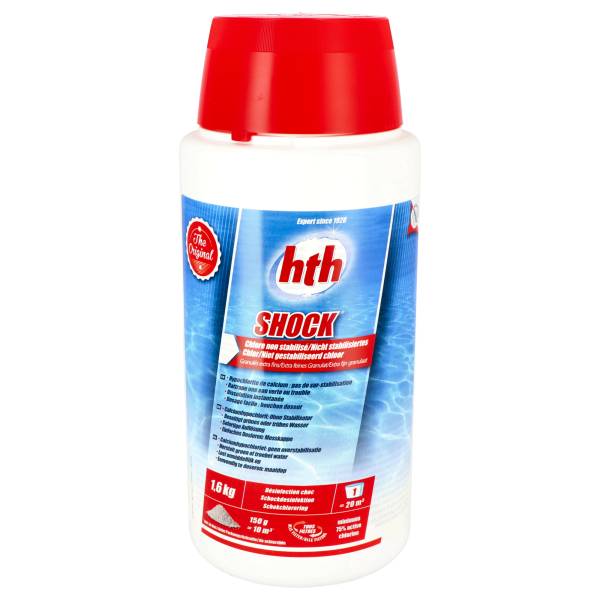 1,6 kg - hth® SHOCK Pulver (Aktivchlorgehalt 75%)