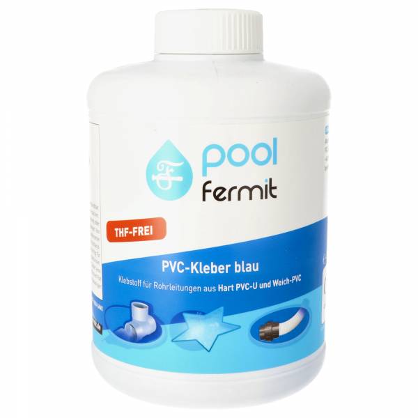 Fermit PVC-Kleber mit Pinsel - 1l