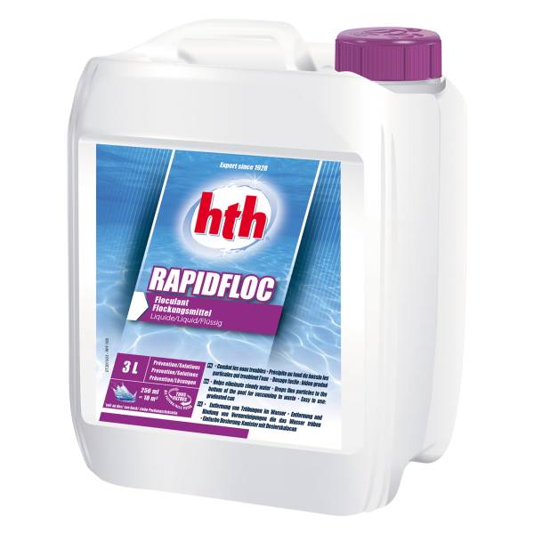 3 l - hth® RAPIDFLOC - Flockmittel (flüssig)