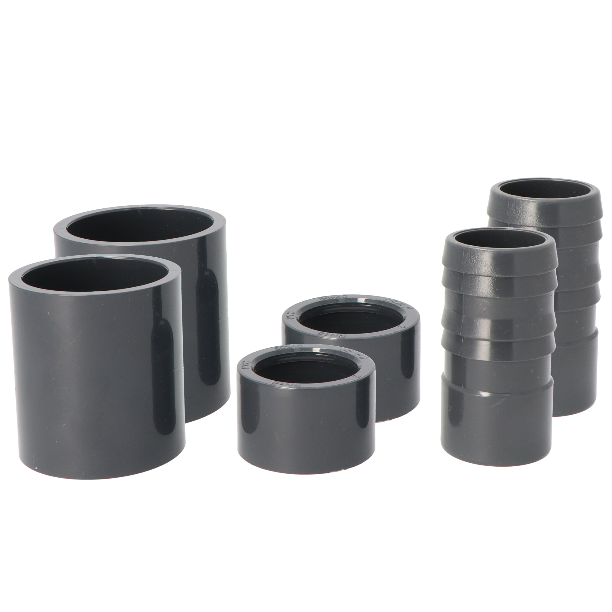 Anschluss-Set Reduzierungen für PVC-Verrohrung 40 x 38 mm und 40 x 50 mm 