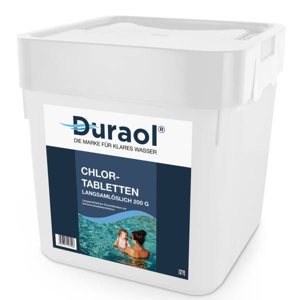 5 kg - Duraol® Chlortabletten langsamlöslich 200 g