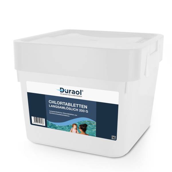 3 kg - Duraol® Chlortabletten langsamlöslich 200 g